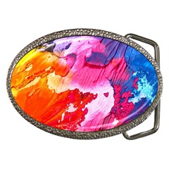 Colorful Painting Belt Buckles by artworkshop