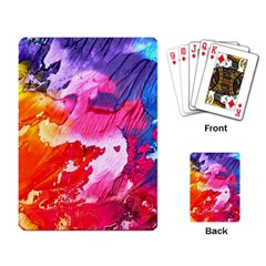 Colorful Painting Playing Cards Single Design (rectangle) by artworkshop