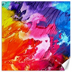 Colorful Painting Canvas 12  X 12  by artworkshop