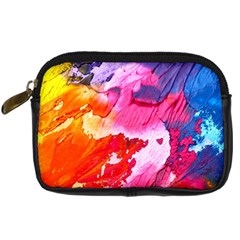 Colorful Painting Digital Camera Leather Case by artworkshop