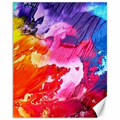 Colorful Painting Canvas 11  X 14  by artworkshop