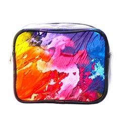 Colorful Painting Mini Toiletries Bag (one Side) by artworkshop