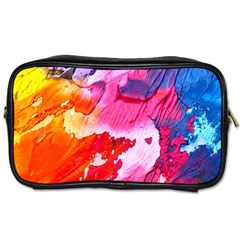 Colorful Painting Toiletries Bag (one Side) by artworkshop