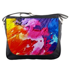 Colorful Painting Messenger Bag by artworkshop