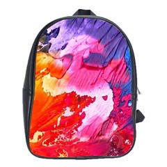 Colorful Painting School Bag (xl) by artworkshop