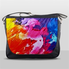 Colorful Painting Messenger Bag by artworkshop