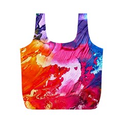 Colorful Painting Full Print Recycle Bag (m) by artworkshop