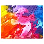 Colorful Painting Double Sided Flano Blanket (Medium)  60 x50  Blanket Front