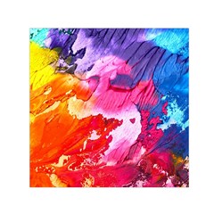 Colorful Painting Square Satin Scarf (30  X 30 ) by artworkshop