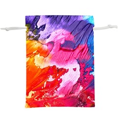 Colorful Painting  Lightweight Drawstring Pouch (xl) by artworkshop