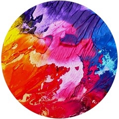 Colorful Painting Uv Print Round Tile Coaster