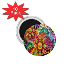 Mandalas Colorful Abstract Ornamental 1 75  Magnets (10 Pack)  by artworkshop