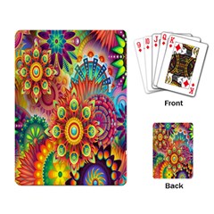 Mandalas Colorful Abstract Ornamental Playing Cards Single Design (rectangle) by artworkshop