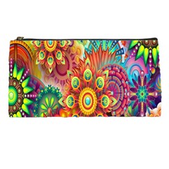 Mandalas Colorful Abstract Ornamental Pencil Case by artworkshop