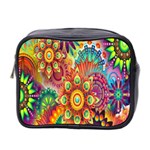 Mandalas Colorful Abstract Ornamental Mini Toiletries Bag (Two Sides) Front