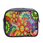 Mandalas Colorful Abstract Ornamental Mini Toiletries Bag (Two Sides) Back