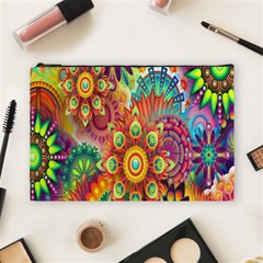 Mandalas Colorful Abstract Ornamental Cosmetic Bag (large) by artworkshop