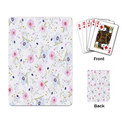 Pattern Flowers Playing Cards Single Design (rectangle) by artworkshop