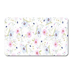 Pattern Flowers Magnet (rectangular) by artworkshop