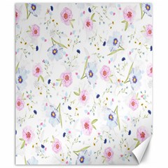 Pattern Flowers Canvas 20  X 24  by artworkshop