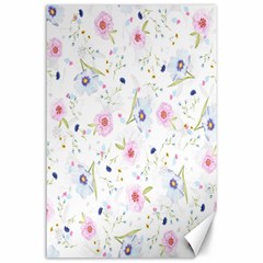 Pattern Flowers Canvas 24  X 36  by artworkshop