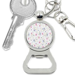 Pattern Flowers Bottle Opener Key Chain by artworkshop