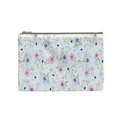 Pattern Flowers Cosmetic Bag (medium) by artworkshop