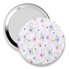 Pattern Flowers 3  Handbag Mirrors by artworkshop