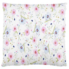 Pattern Flowers Large Cushion Case (two Sides) by artworkshop