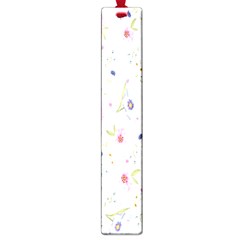 Pattern Flowers Large Book Marks