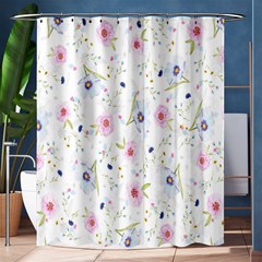 Pattern Flowers Shower Curtain 60  X 72  (medium)  by artworkshop