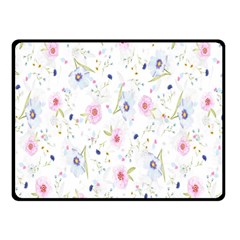 Pattern Flowers Double Sided Fleece Blanket (small)  by artworkshop