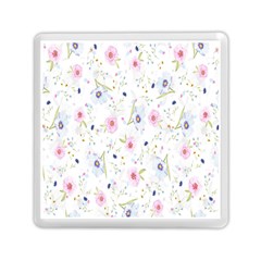 Pattern Flowers Memory Card Reader (square) by artworkshop