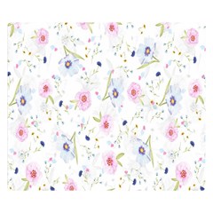 Pattern Flowers Double Sided Flano Blanket (small)  by artworkshop