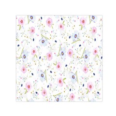 Pattern Flowers Square Satin Scarf (30  X 30 ) by artworkshop