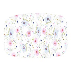 Pattern Flowers Mini Square Pill Box by artworkshop