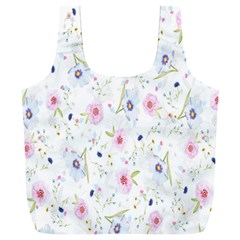 Pattern Flowers Full Print Recycle Bag (xxxl) by artworkshop