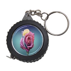 Rose Flower Love Romance Beautiful Measuring Tape by artworkshop