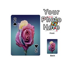 Rose Flower Love Romance Beautiful Playing Cards 54 Designs (mini) by artworkshop