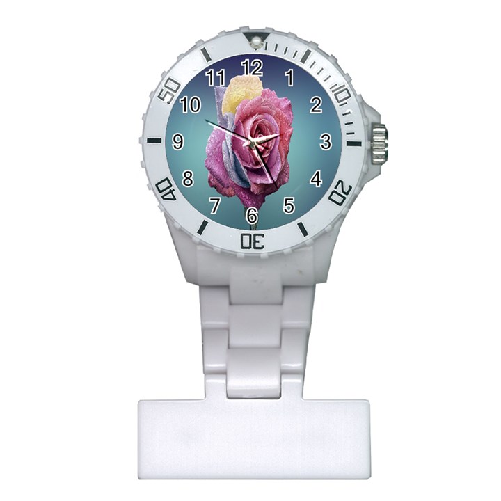 Rose Flower Love Romance Beautiful Plastic Nurses Watch