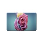 Rose Flower Love Romance Beautiful Magnet (Name Card) Front