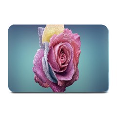 Rose Flower Love Romance Beautiful Plate Mats by artworkshop