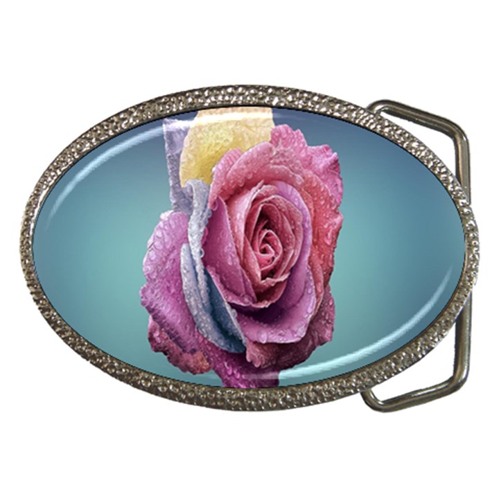 Rose Flower Love Romance Beautiful Belt Buckles