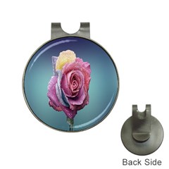 Rose Flower Love Romance Beautiful Hat Clips With Golf Markers