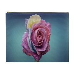 Rose Flower Love Romance Beautiful Cosmetic Bag (xl) by artworkshop