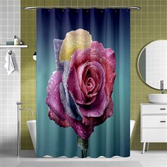 Rose Flower Love Romance Beautiful Shower Curtain 48  X 72  (small)  by artworkshop