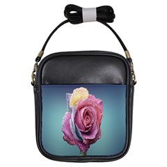 Rose Flower Love Romance Beautiful Girls Sling Bag by artworkshop