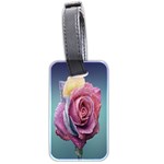 Rose Flower Love Romance Beautiful Luggage Tag (two sides) Front