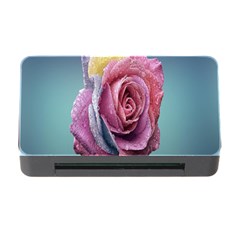 Rose Flower Love Romance Beautiful Memory Card Reader With Cf by artworkshop