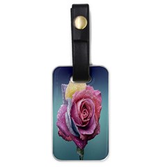 Rose Flower Love Romance Beautiful Luggage Tag (one Side) by artworkshop